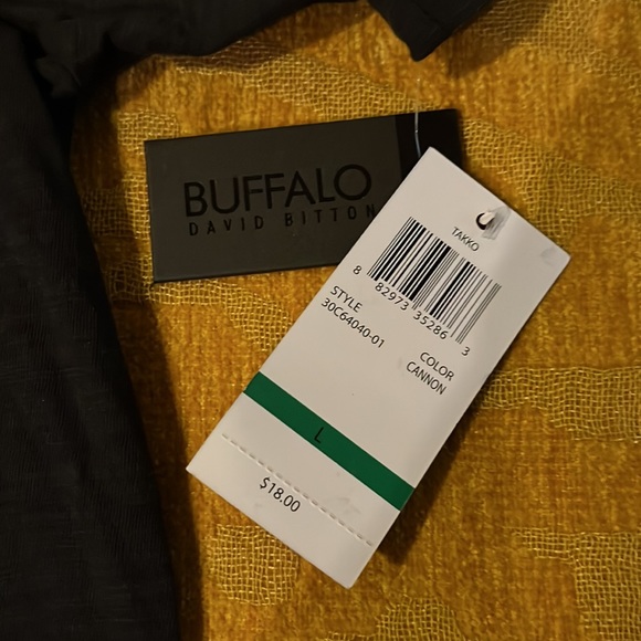 Buffalo David Bitton-Dark Gray/Brown Cannon Takko  -Boys L- T-Shirt - Picture 5 of 6